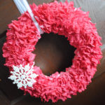 I Did It! The Beautiful T-Shirt Valentines Day Wreath